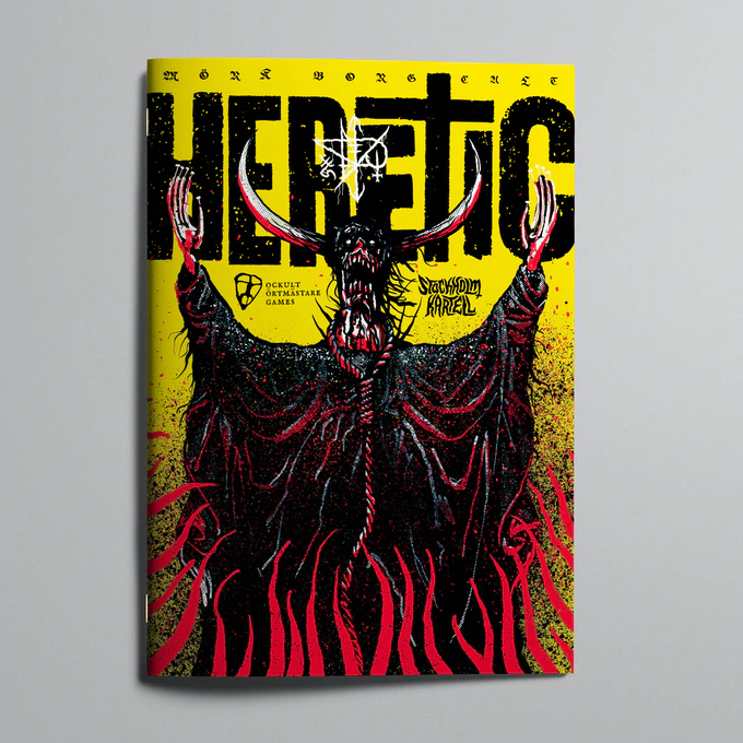 MÖRK BORG Cult: Heretic (Mixed Supplement, Saddle-Stiched)