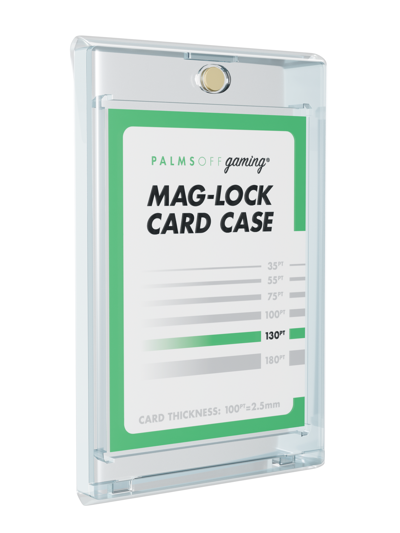 MintFit Mag-Lock Card Case Sleeves (100pt-130pt) - 100pc