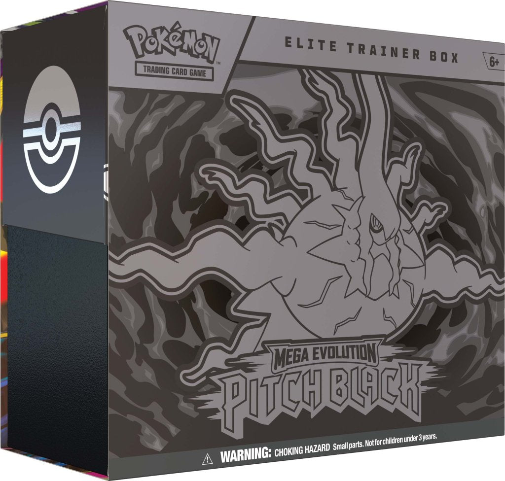 *PREORDER Pokémon TCG: Mega Evolution— Pitch Black Elite Trainer Box