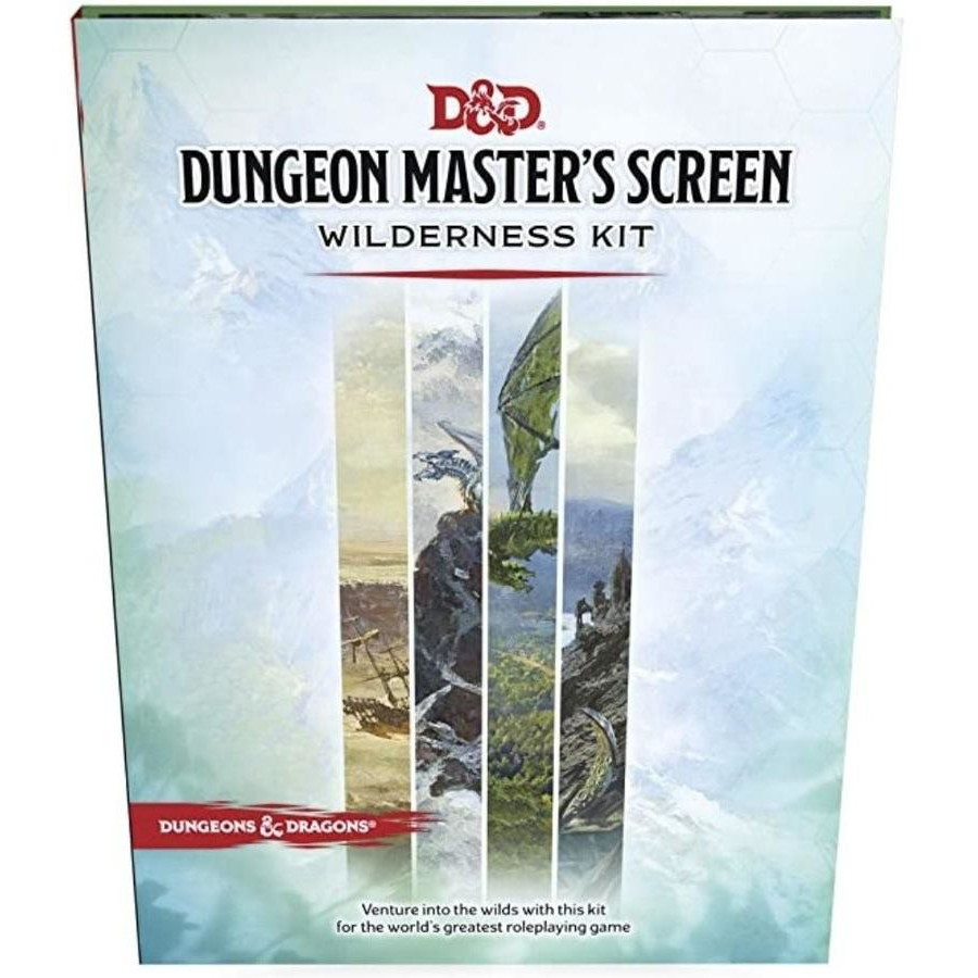 D&D Dungeon Masters Screen Wilderness Kit