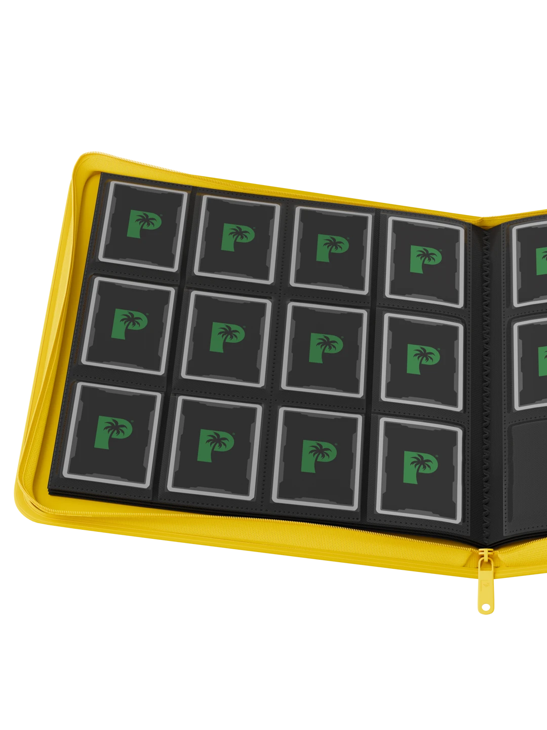 STEALTH 12 Pocket Zip Trading Card Binder - Yellow