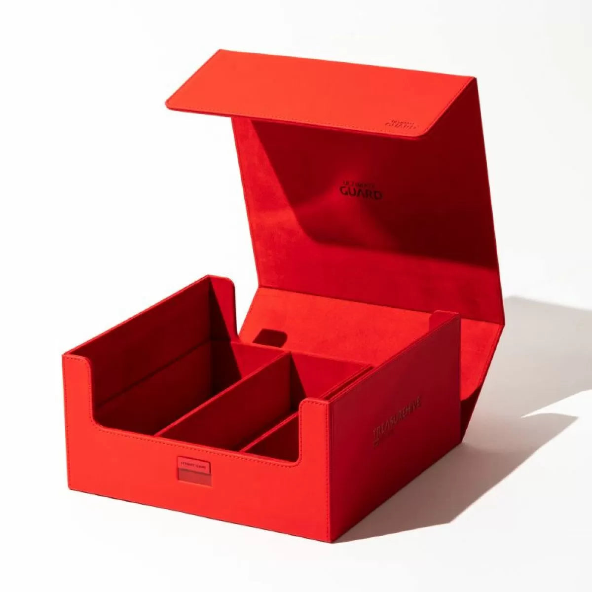 Ultimate Guard: Deck Box – XenoSkin Treasurehive 90+ – Red