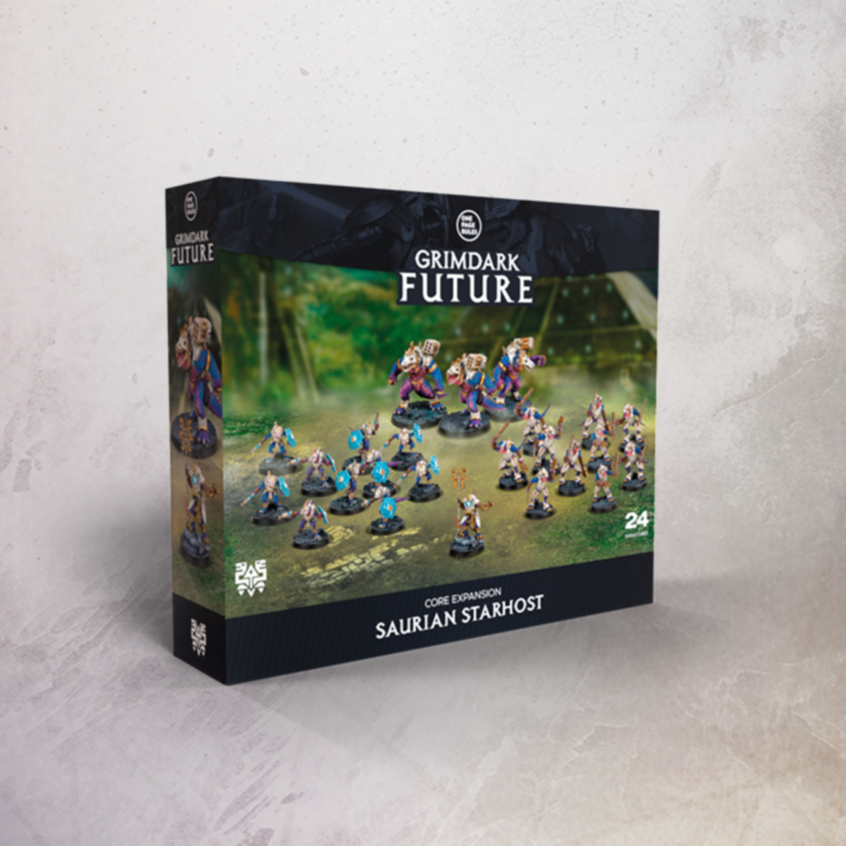 One page Rules - Grimdark Future - Saurian Starhost - Core Expansion