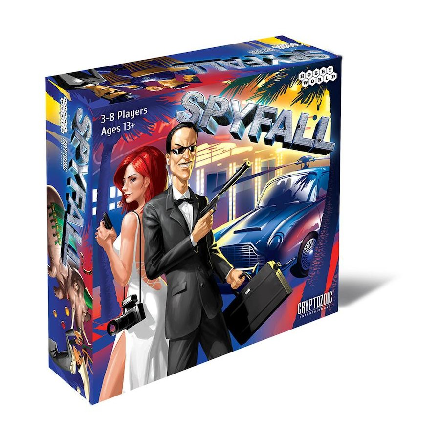 Cryptozoic - Spyfall game