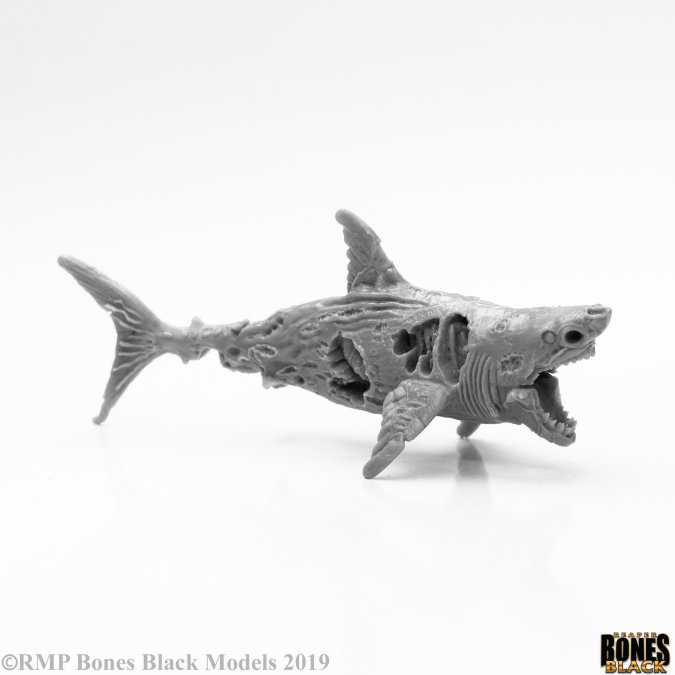 Reaper Bones Black: Zombie Shark