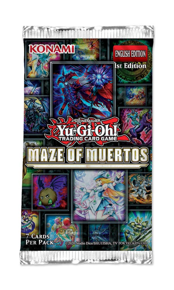 Yu-Gi-Oh! TCG Maze Of Muertos - 7 x Card Booster