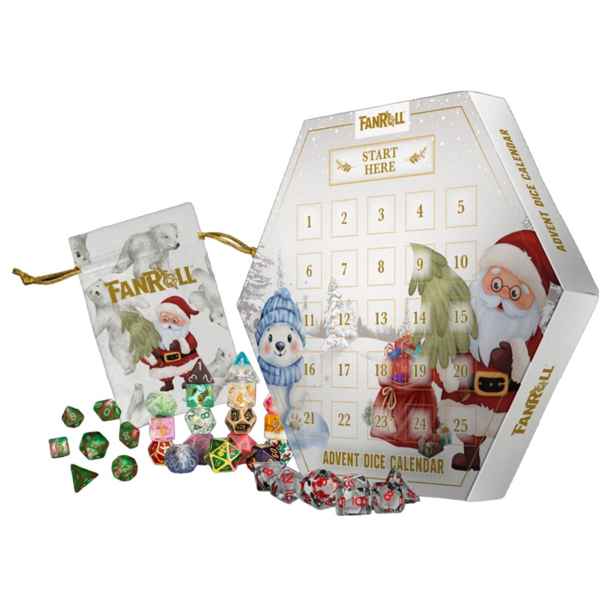 Fanroll: Holiday Dice Advent Calendar 2026