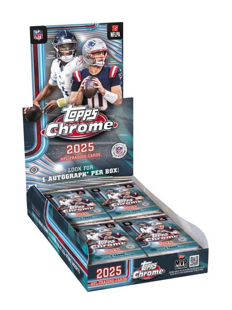 Topps 2025 Chrome NFL Football Hobby