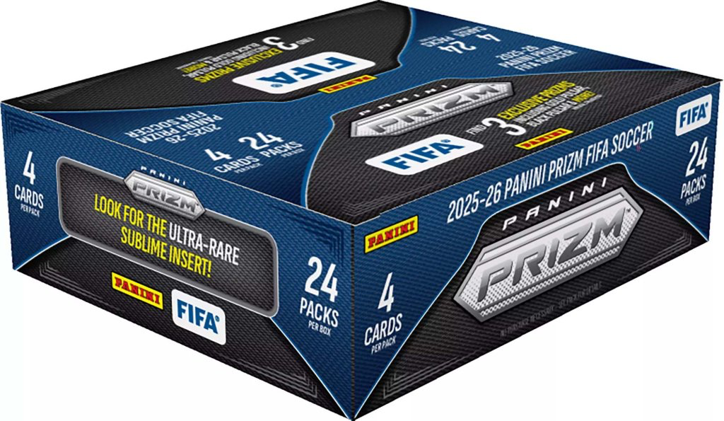 Panini Prizm FIFA Soccer 2025-2026 Counter Display