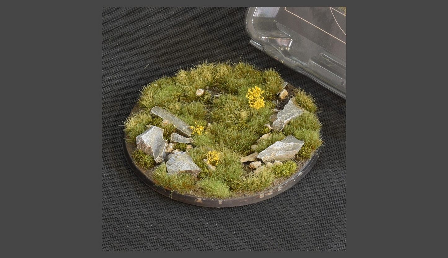 Gamers Grass: Bases: Highland (Round 100mm (x1)