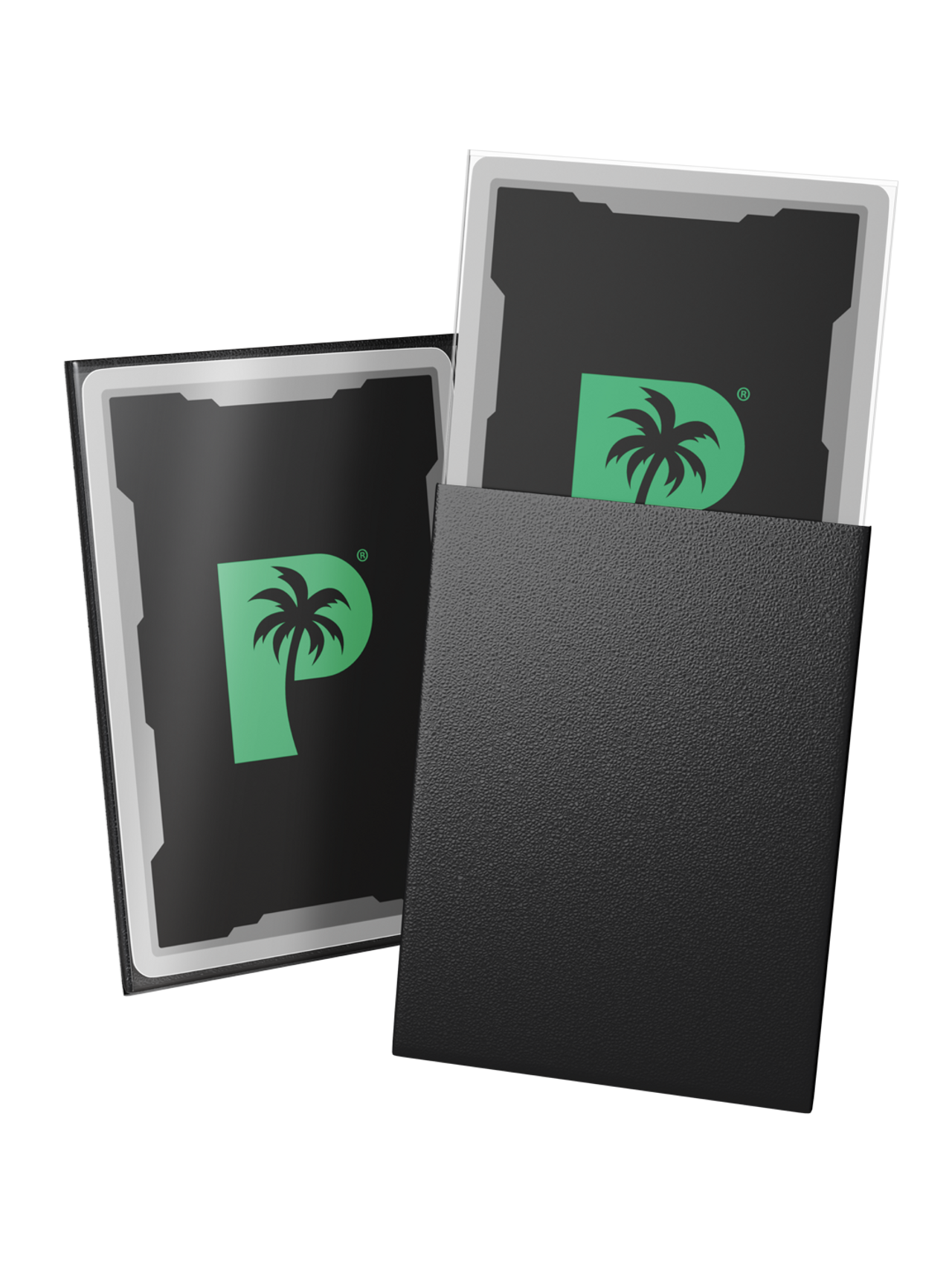 Blackout Deck Sleeves - Standard Size - Black - Matte