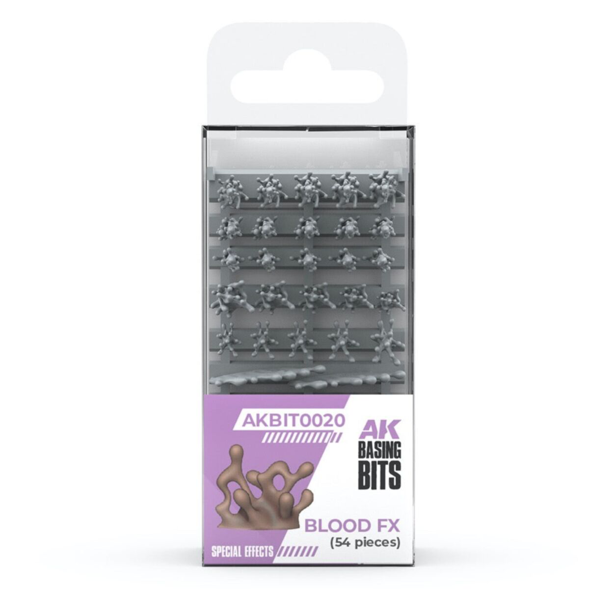 AK Interactive - Basing Bits - Blood Fx - 54 Pieces