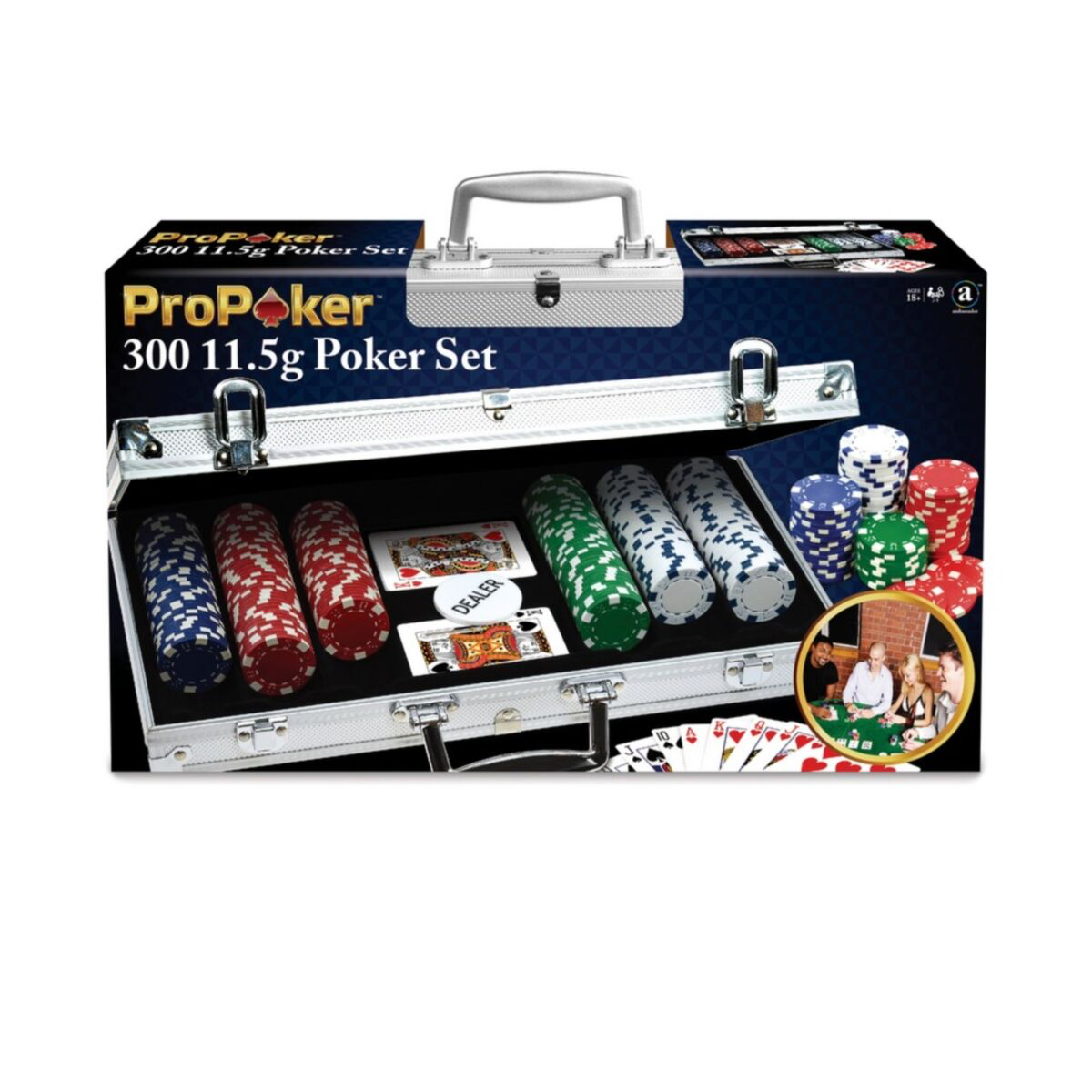Poker Set; Pro; 300Pc 11.5Gm
