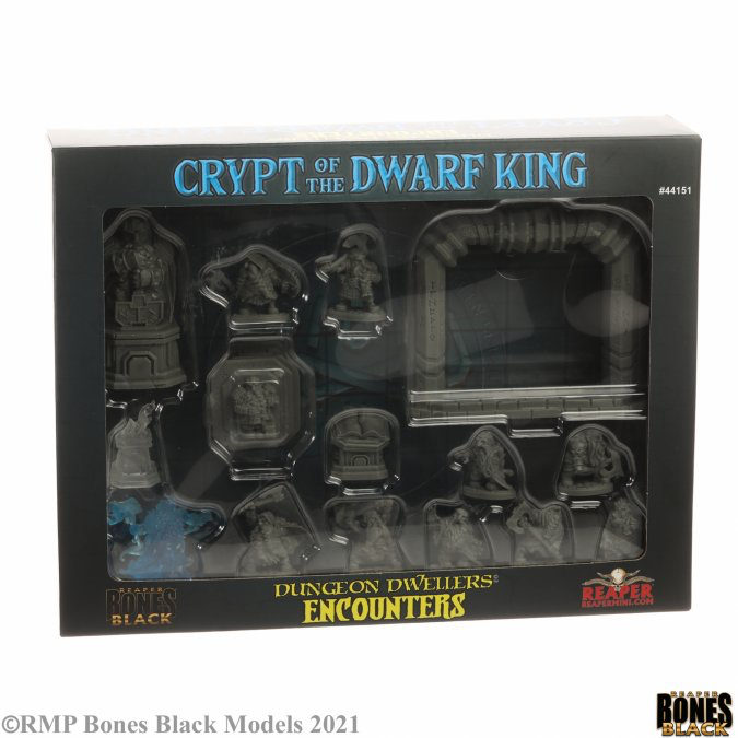 Reaper Bones Black: Crypt of the Dwarf King