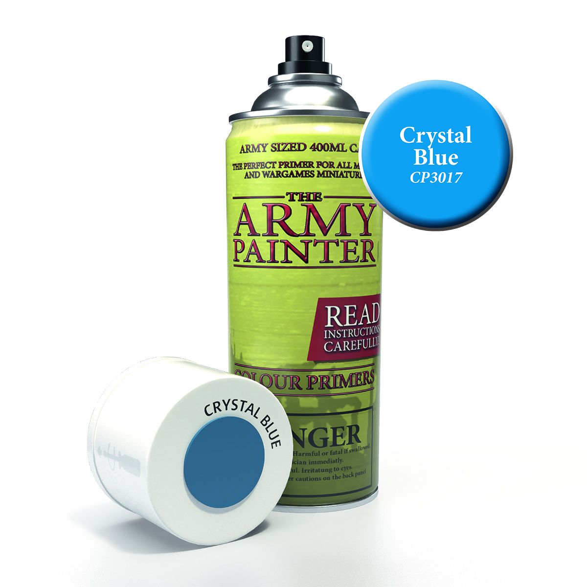 Army Painter Aerosol Spray Primer - Crystal Blue 400ml