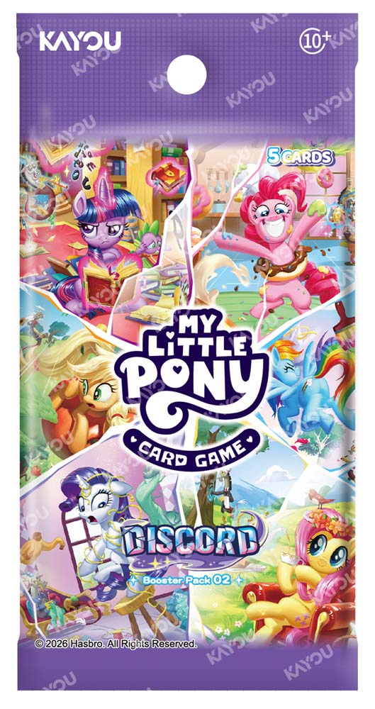 **PREORDER Kayou My Little Pony TCG: Series 2 Discord Foil Booster