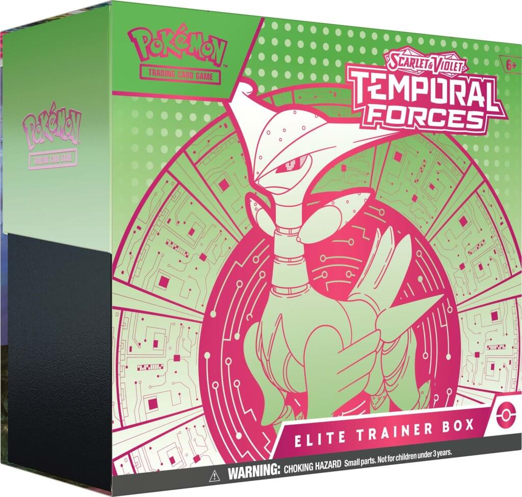 Pokémon TCG Scarlet & Violet 5 Temporal Forces Elite Trainer Box
