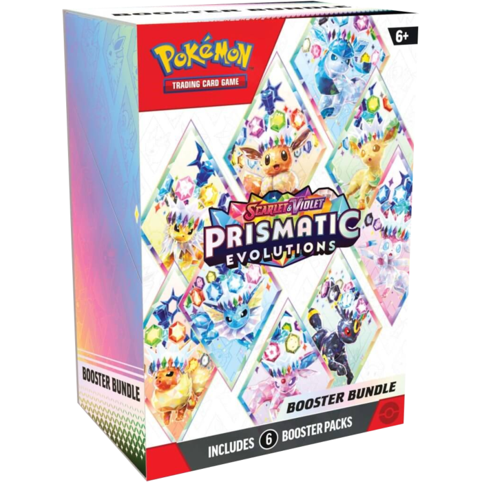 Scarlet & Violet 8.5 Prismatic Evolutions Booster Bundle (6 Packs)