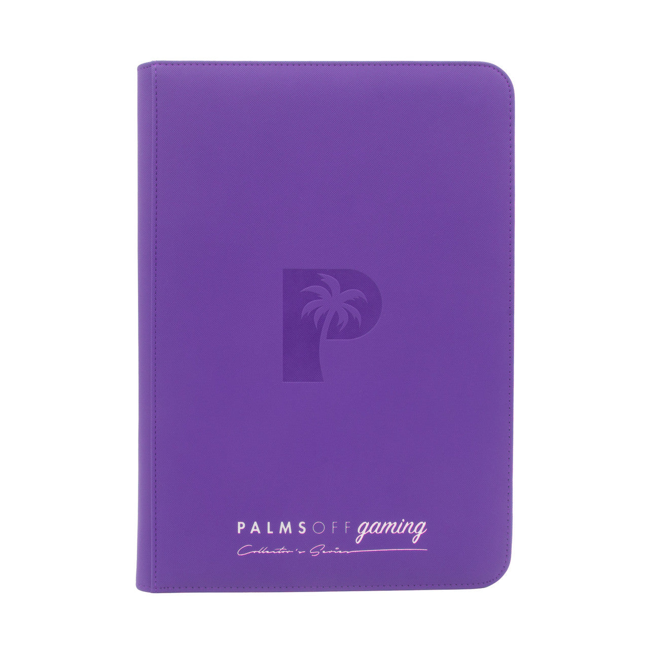 Collector's Series Top Loader Zip Binder - CLEAR - Purple