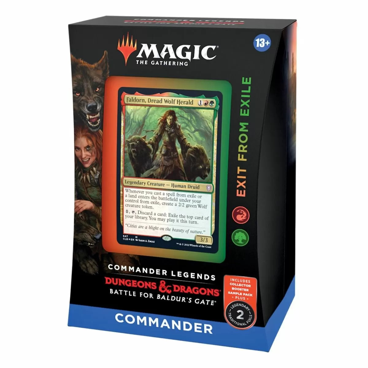 Magic Commander Legends: Battle for Baldur’s Gate Commander Deck - Exit from exile
