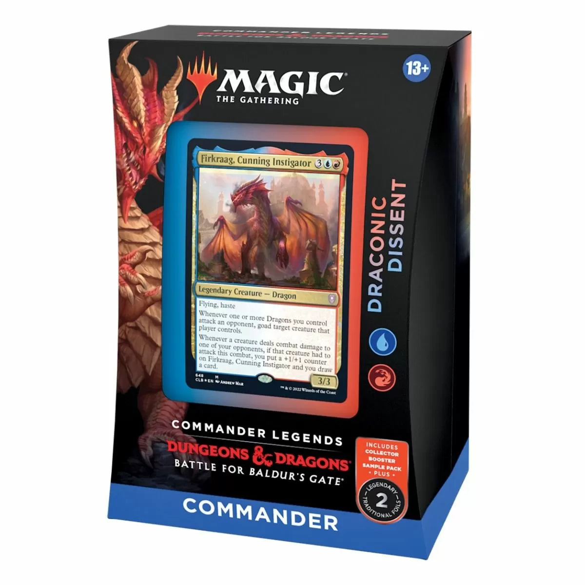 Magic Commander Legends: Battle for Baldur’s Gate Commander Deck - Draconic Dissent
