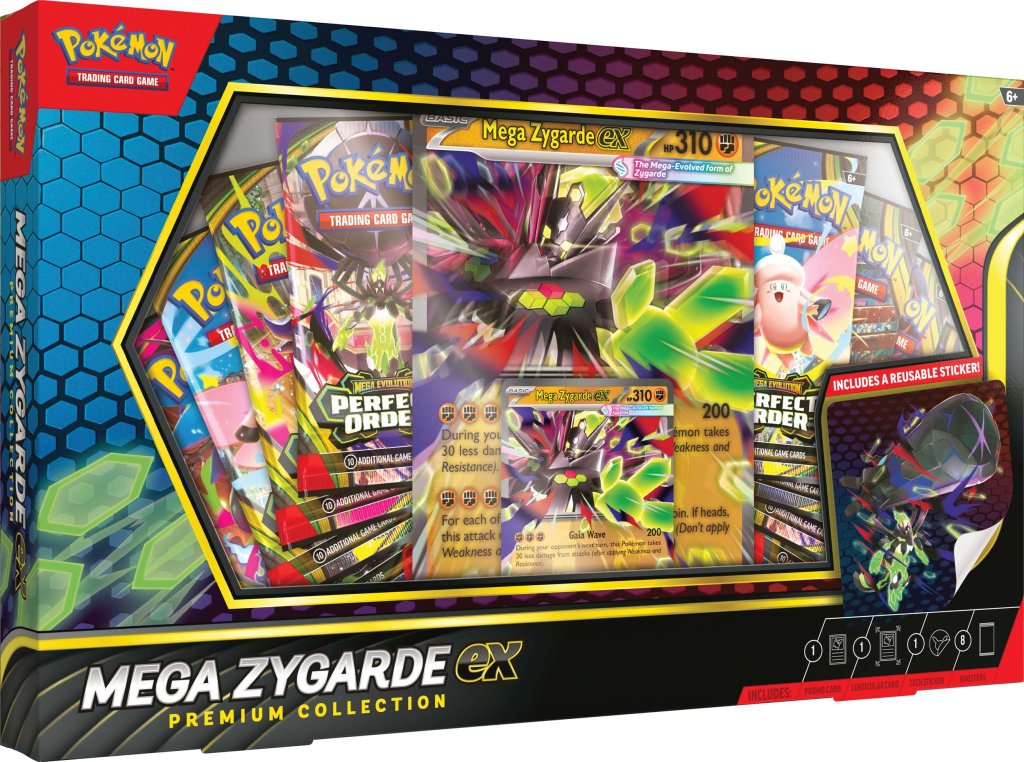 **PREORDER Pokémon TCG Mega Zygarde ex Premium Collection