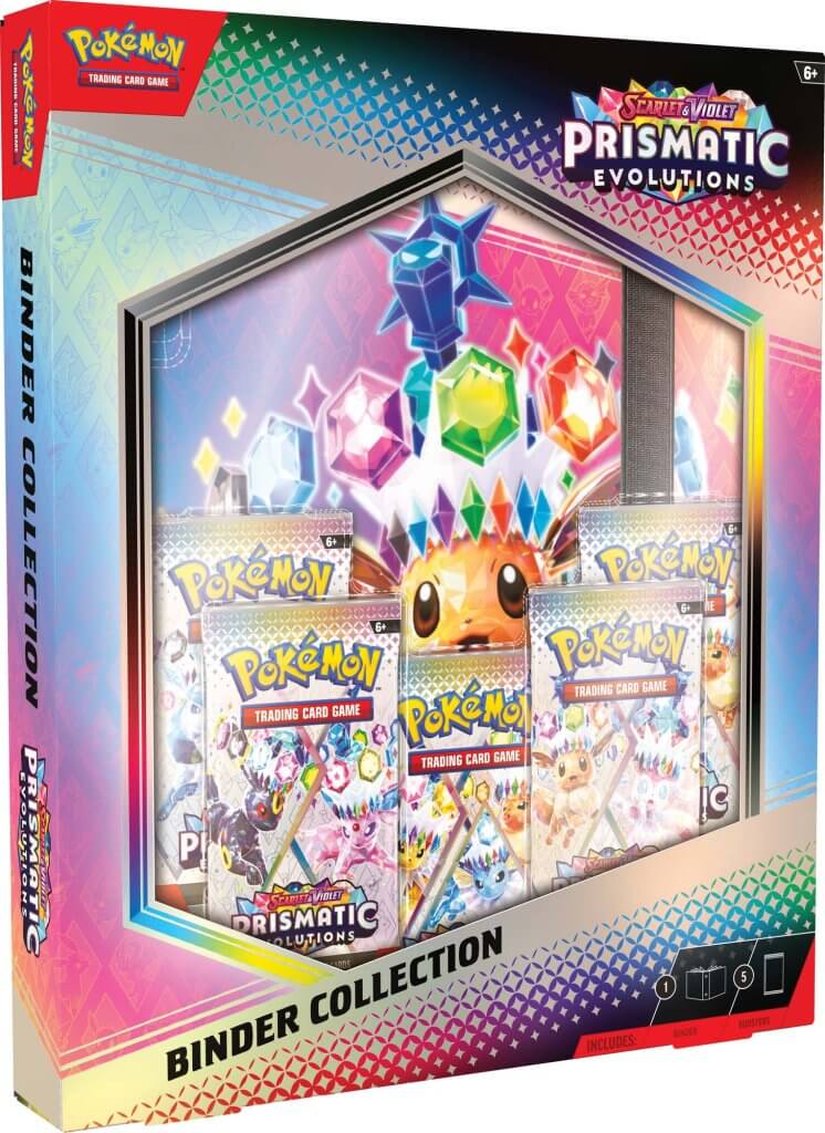 *PREORDER POKÉMON TCG Scarlet & Violet 8.5 Prismatic Evolutions Binder Collection