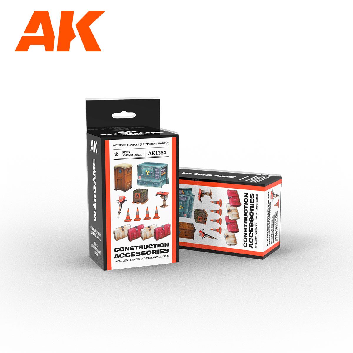 AK Interactive - Resins - Wargame Resin Scenery - Construction Set Wargame