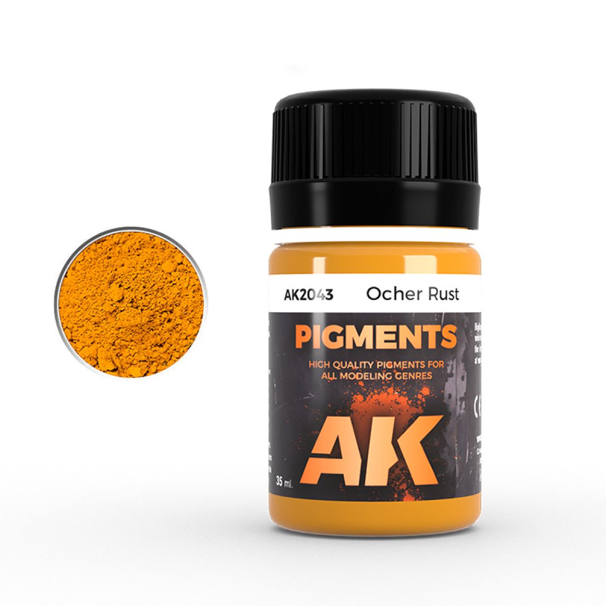 AK Interactive - Pigments - Ocher Rust 35ml