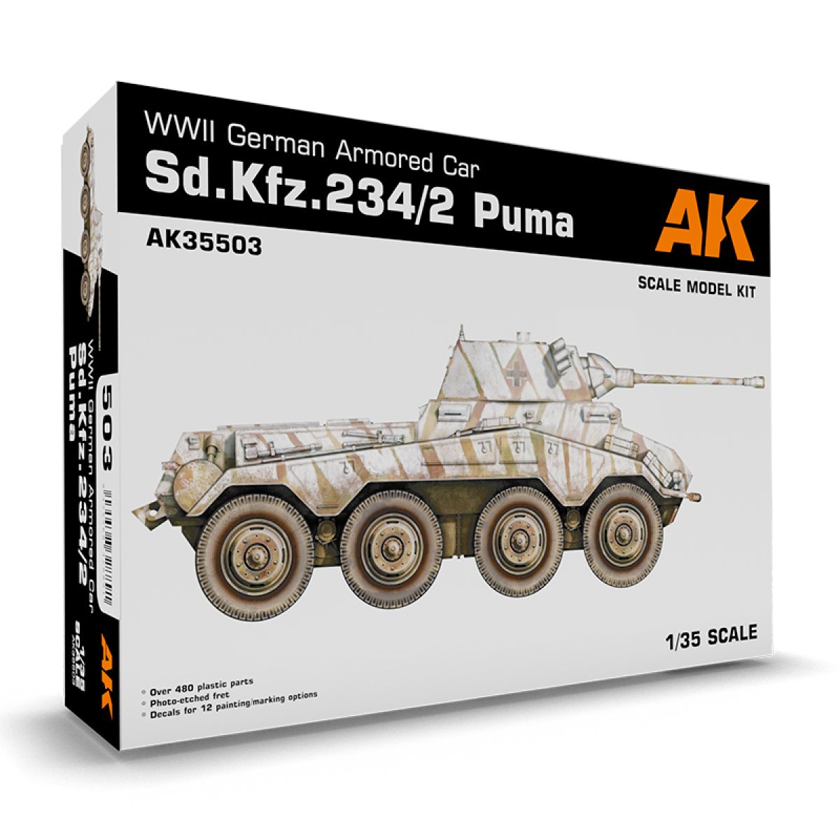AK Interactive - Scale Models - Sd.Kfz.234/2 Puma