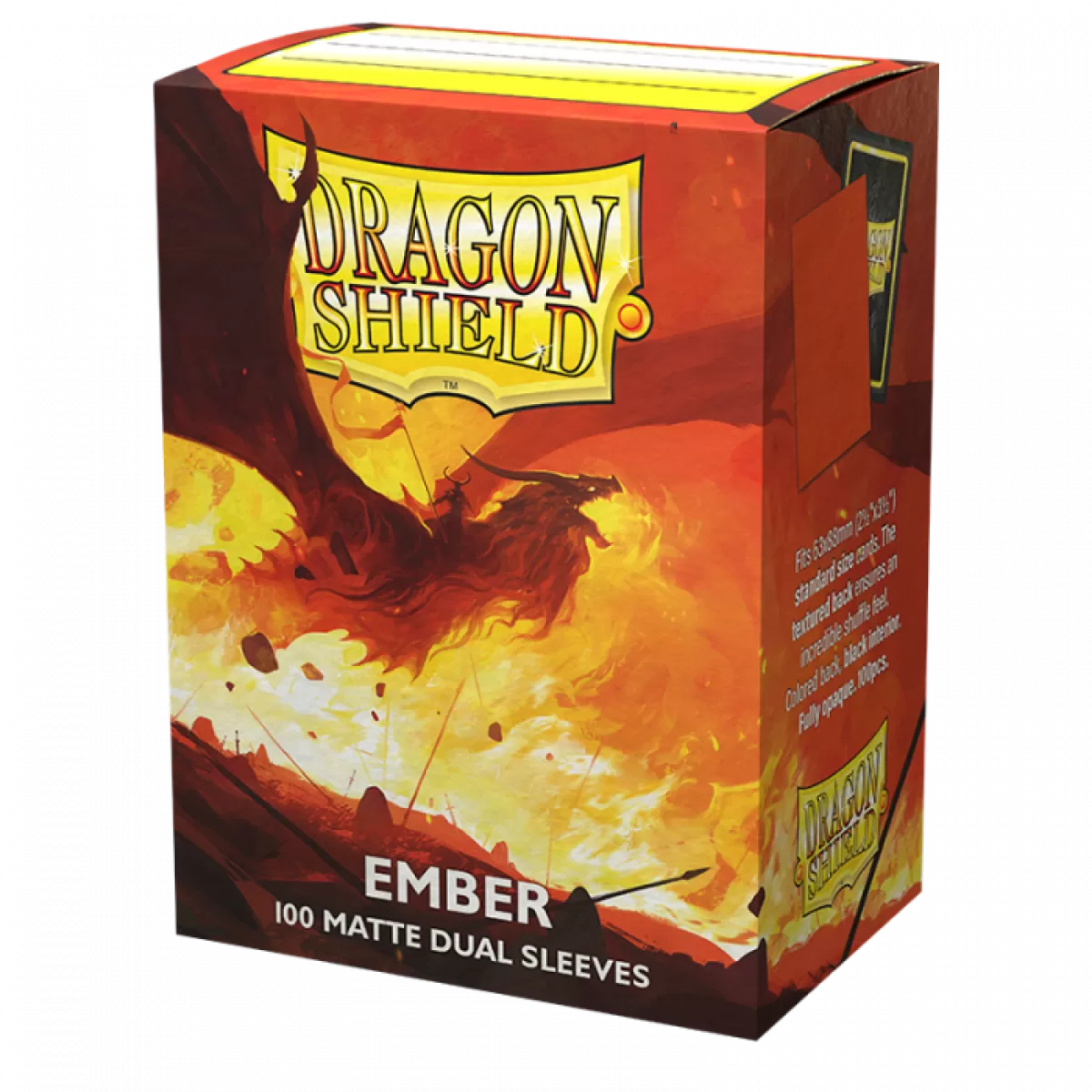 Dragon Shield: Sleeves - Ember