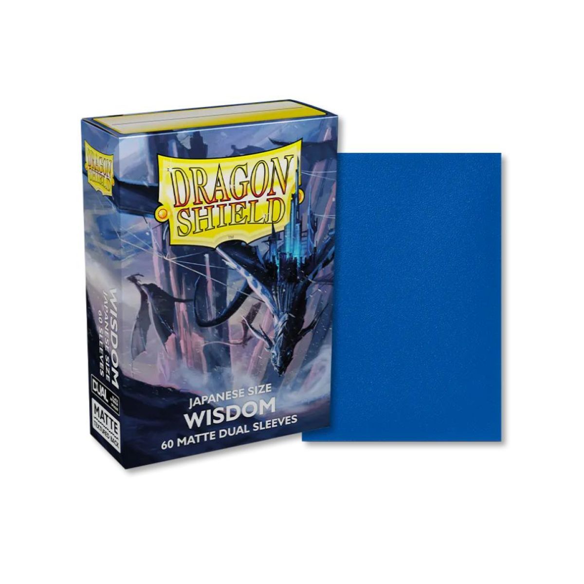 Dragon Shield: Japanese Size Sleeves – Matte Dual – Wisdom