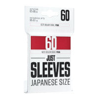 Gamegenic Just Sleeves Japanese Red