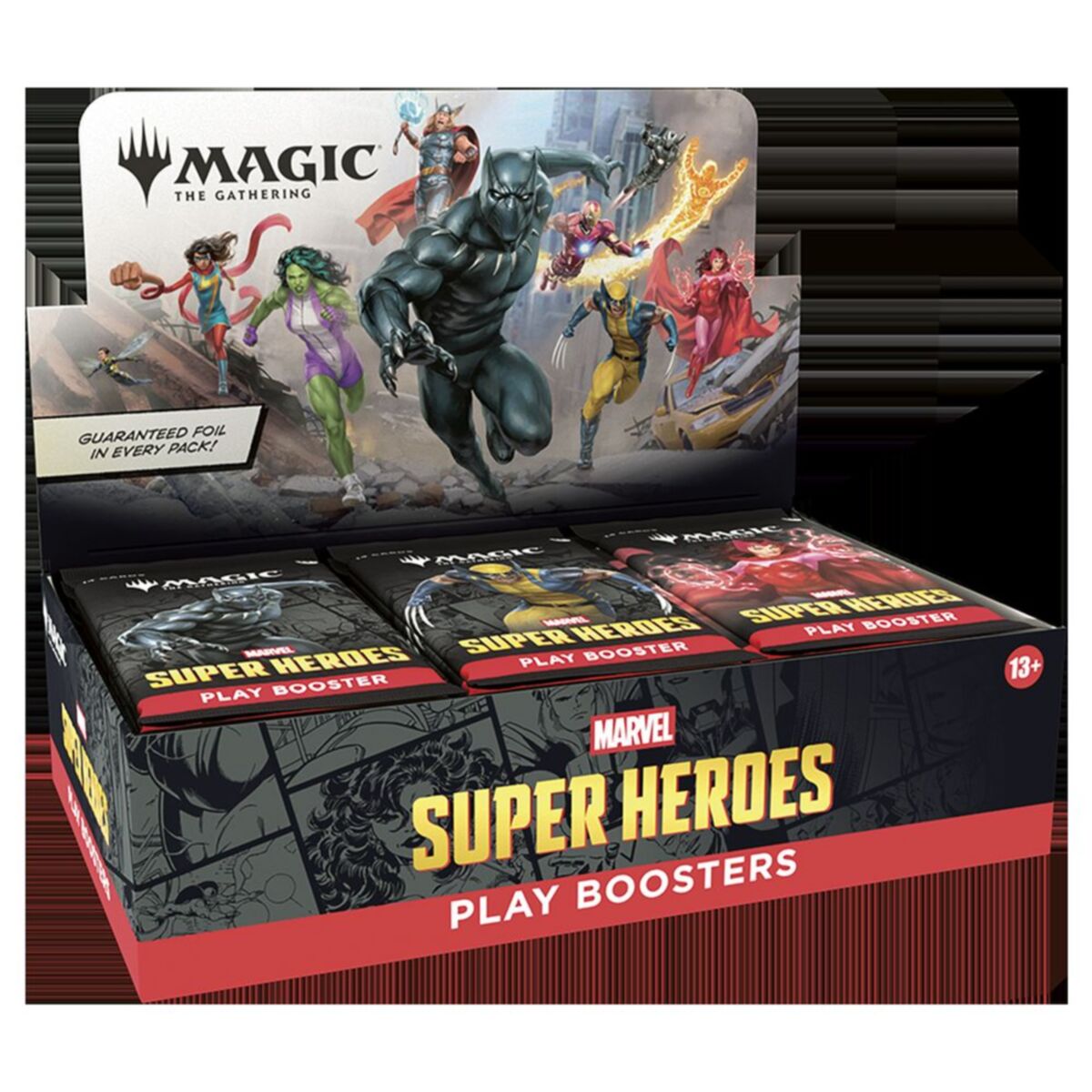 *PREORDER Magic Marvel Super Heroes - Play Booster Display