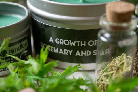 Gaming Candle: Druidic Herbs