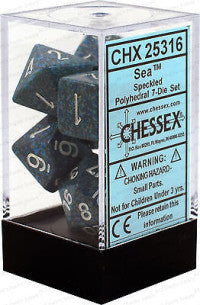 Chessex D7-Die Set Speckled Polyhedral Sea 7-Die Set