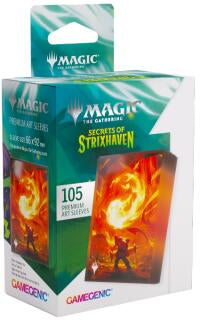 Gamegenic Magic The Gathering Secrets of Strixhaven Premium Art Sleeves - Mountain (66 x 92 mm) (105 Sleeves Per Pack)
Trading Cards Accessories Gamegenic