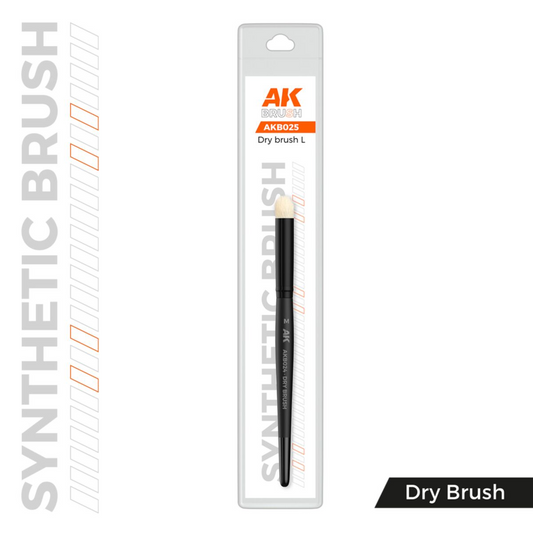 AK Interactive - Brushes - Synthetic Dry Brush - L
