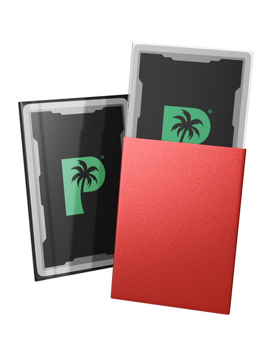 Blackout Deck Sleeves - Standard Size - Red