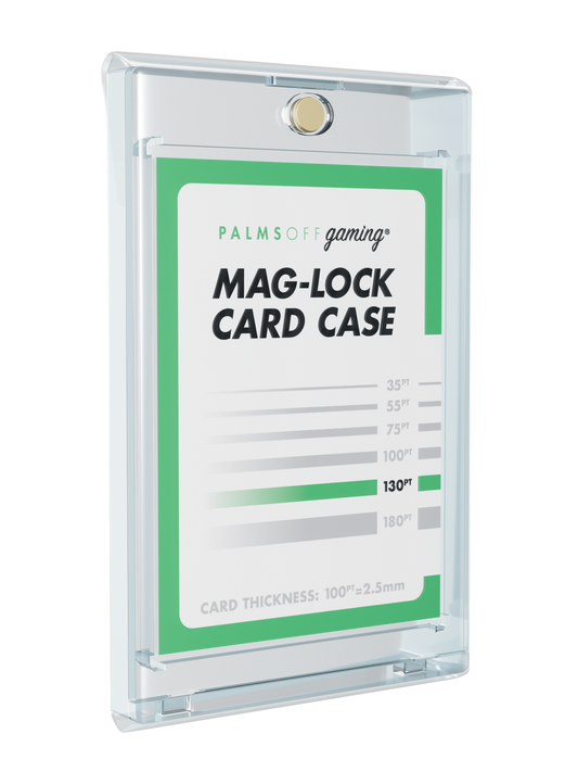 MintFit Mag-Lock Card Case Sleeves (100pt-130pt) - 100pc
