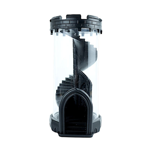 Seethrough Dice Tower - Black