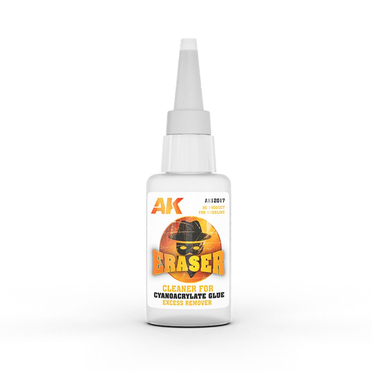 Ak Interactive - Basics  - Eraser Cleaner For Cyanoacrylate (Excess Remover)