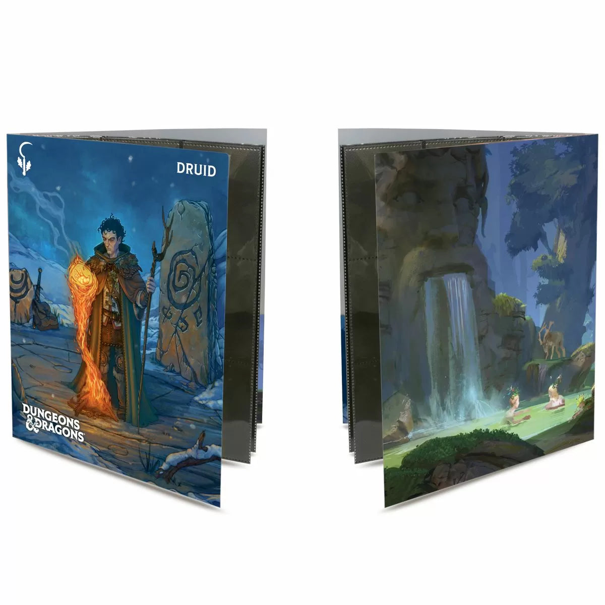 Ultra Pro: UP18595 D&D Class Folio with Stickers Druid