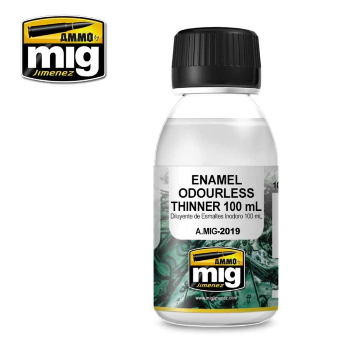 Ammo by MIG - Accessories - Enamel Odourless Thinner 100mL