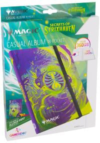 Gamegenic Magic The Gathering Secrets of Strixhaven Casual Album 18-Pocket- Witherbloom