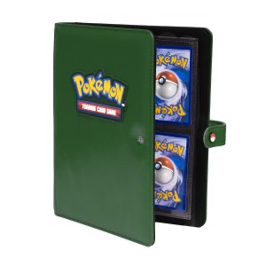 ULTRA PRO Pokémon Premium Green Snap Binder - 4 Pocket