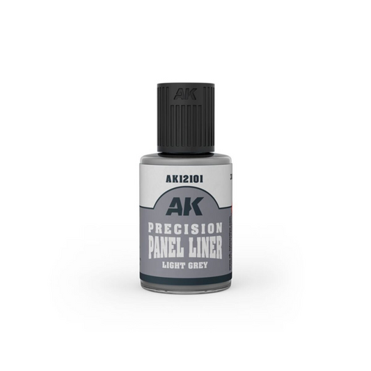 AK Interactive - Precision Paneliner - Light Grey 30ml