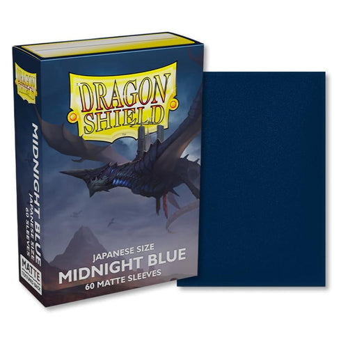 Sleeves - Dragon Shield Japanese - Box 60 - Midnight Blue Matte