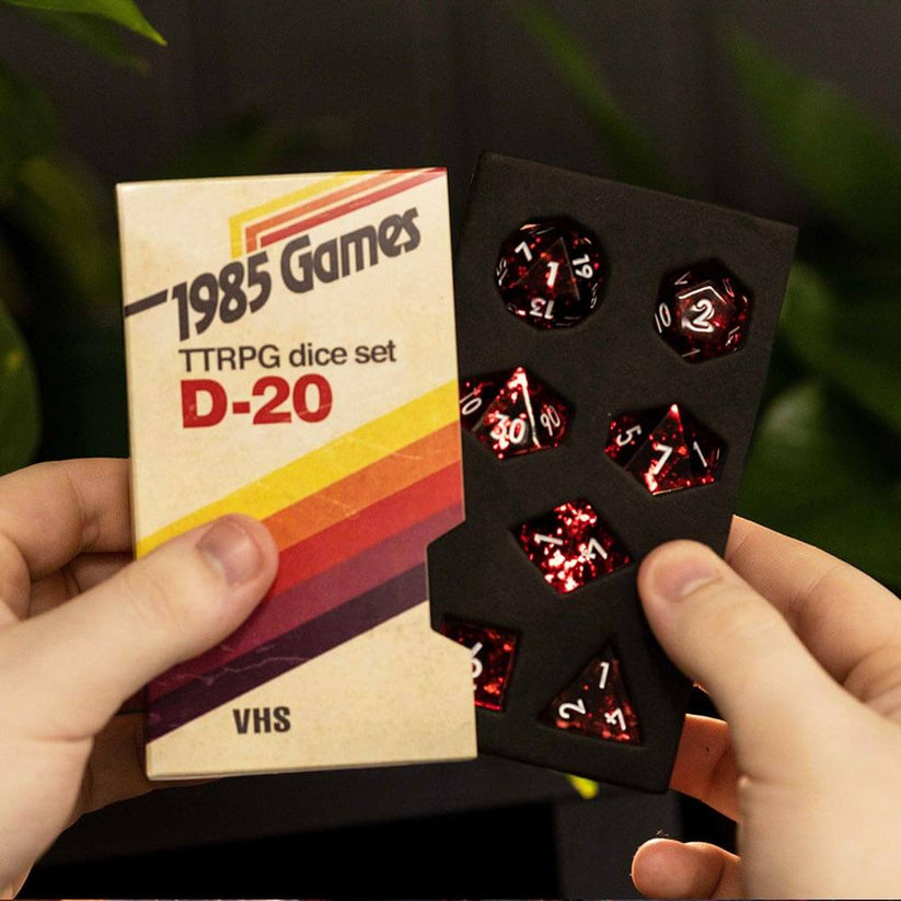 VHS Dice: Ruby Red