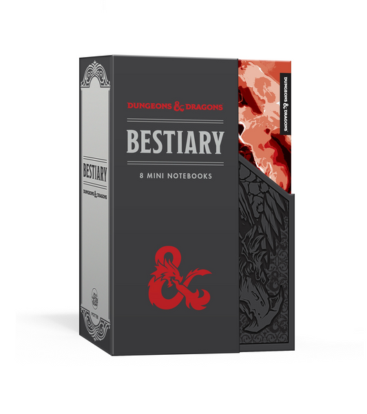 D&D: Bestiary Notebook Set (8 Mini Notebooks)